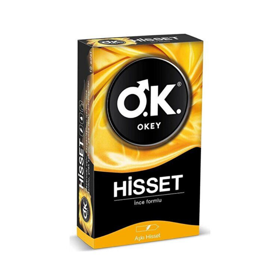 Okey Prezervatif Hisset 10'lu