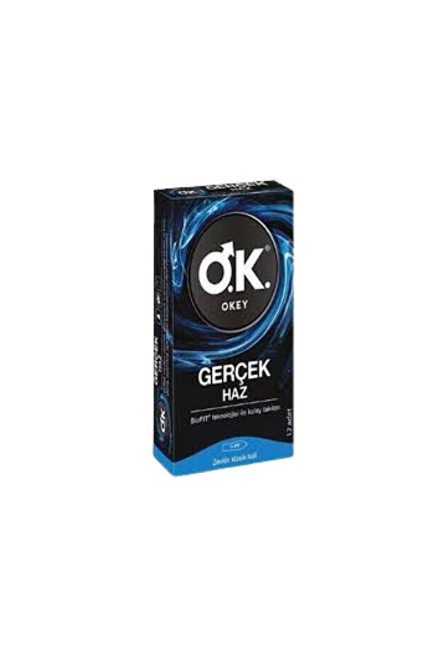Okey Prezervatif Gerçek Haz 12'li