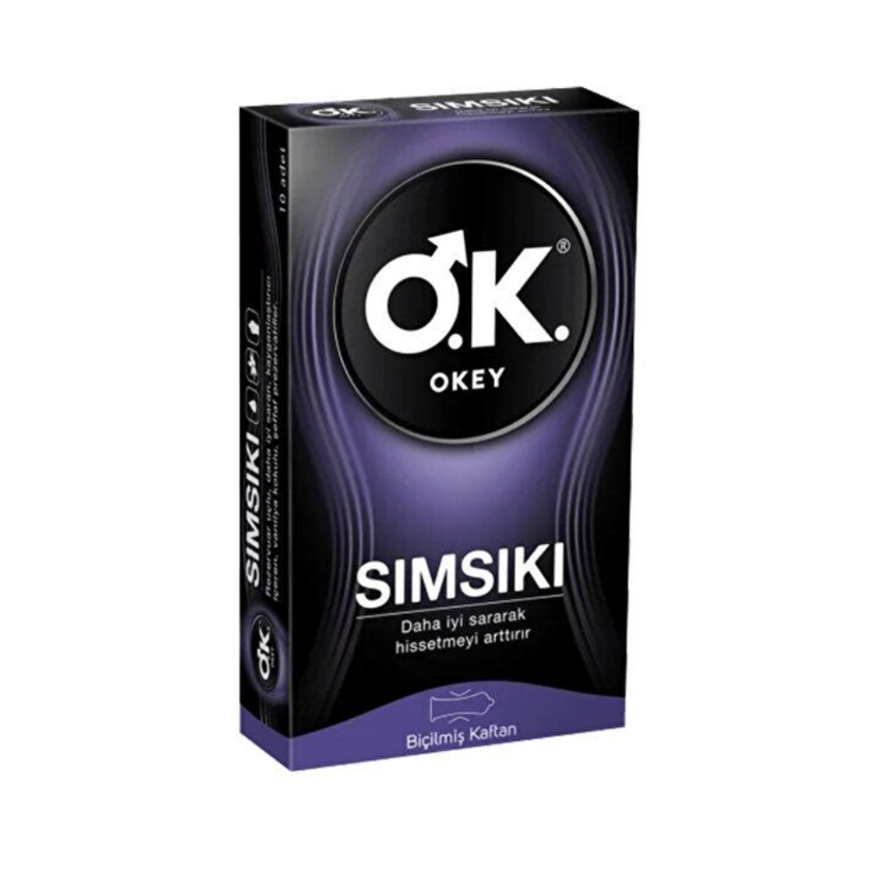 Okey 10'lu Prezervatif Sımsıkı