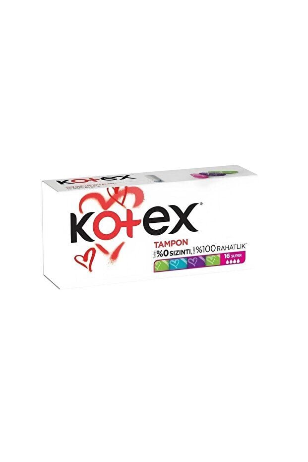 Kotex Tampon 16'lü Süper