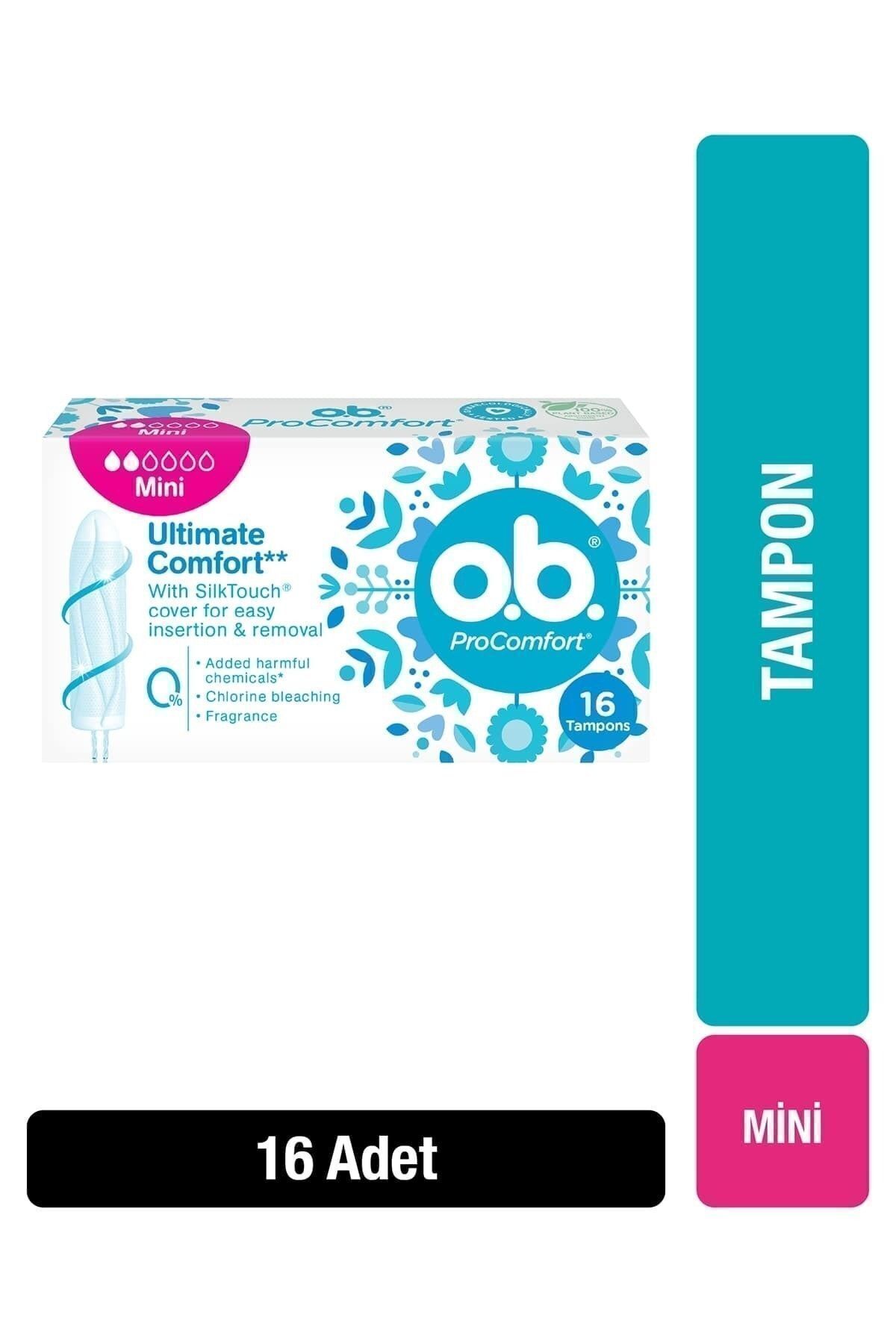 o.b. OB TAMPON PRO COMFOT MİNİ 16LI