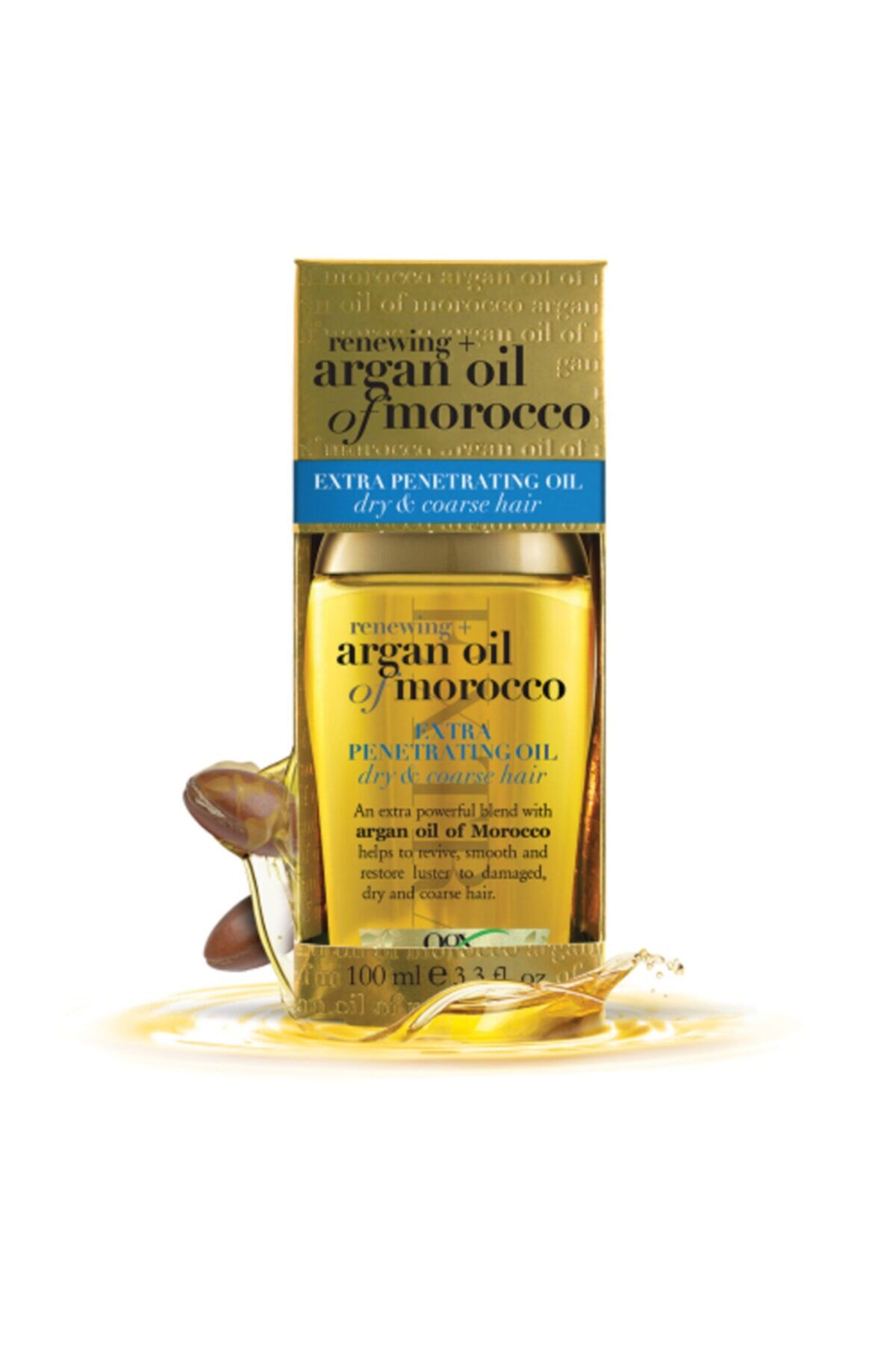 OGX Organıx Yağ Extra Kuru Ve Kabaran Saçlara Nemlendirici Argan Yağı 100 ml