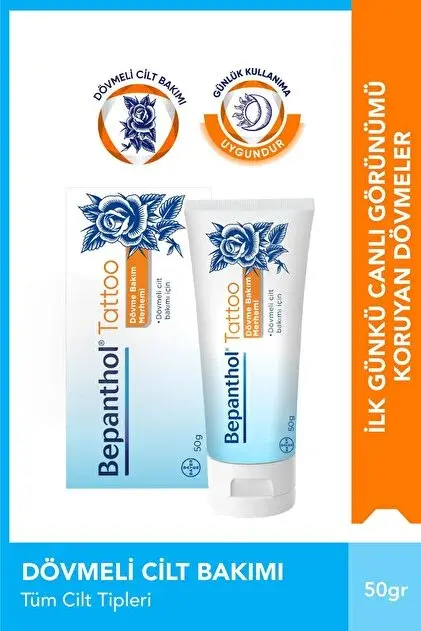 Bepanthol Tattoo Dövme Bakım Merhemi 50 g