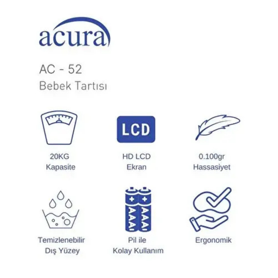 Acura AC-52 Bebek Tartısı