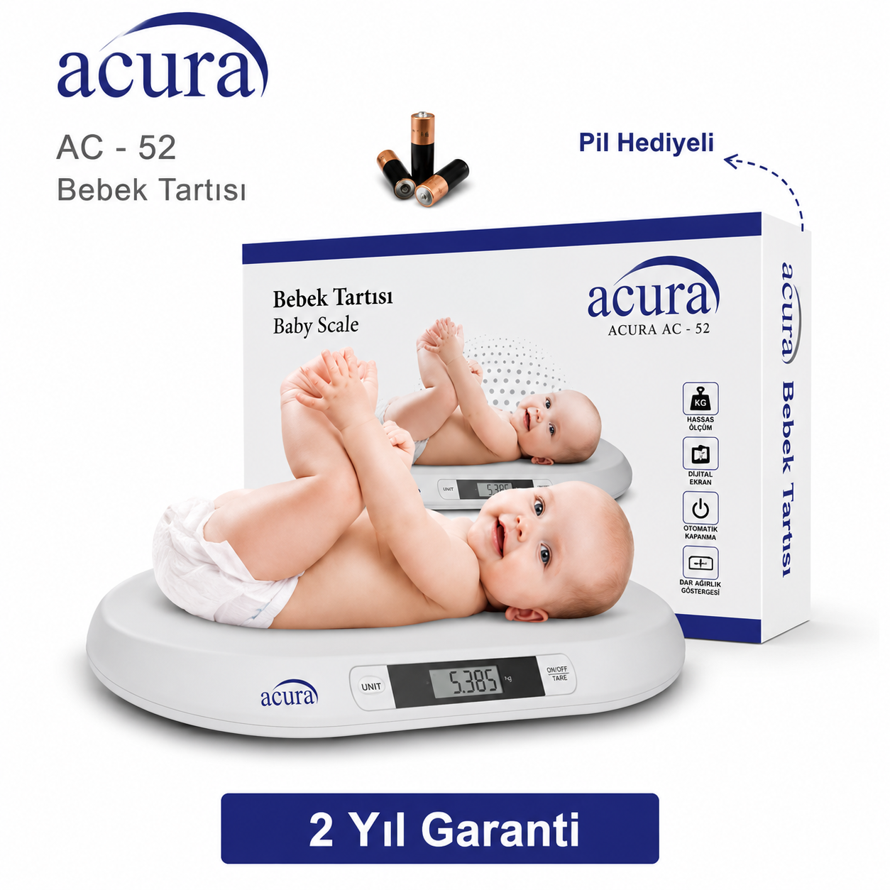 Acura AC-52 Bebek Tartısı