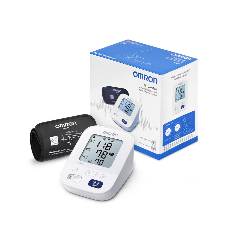Omron M3 Comfort Koldan Ölçer Pilli Tansiyon Aleti