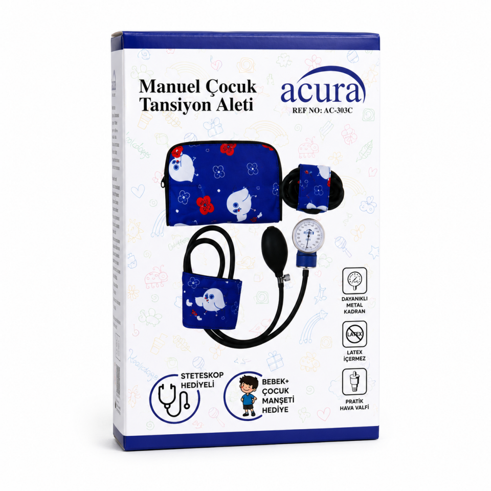 ACURA AC 303C Çocuk Manuel Tansiyon Aleti