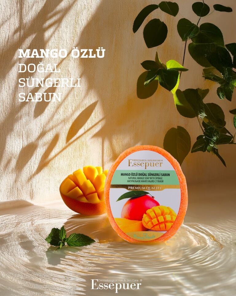 ESSEPUER MANGO ÖZLÜ SÜNGERLİ SABUN