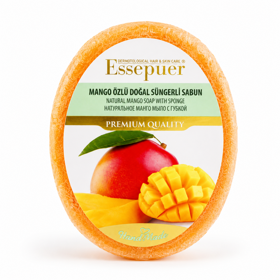 ESSEPUER Mango Özlü Süngerli Sabun