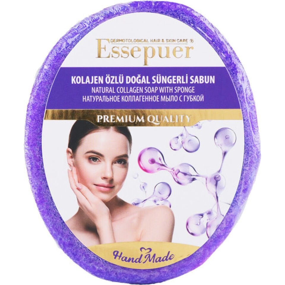 ESSEPUER KOLAJEN ÖZLÜ SÜNGERLİ SABUN