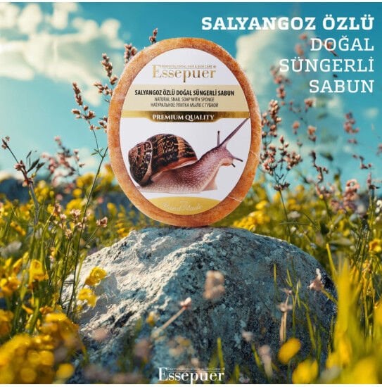 ESSEPUER SALYANGOZ ÖZLÜ SÜNGERLİ SABUN