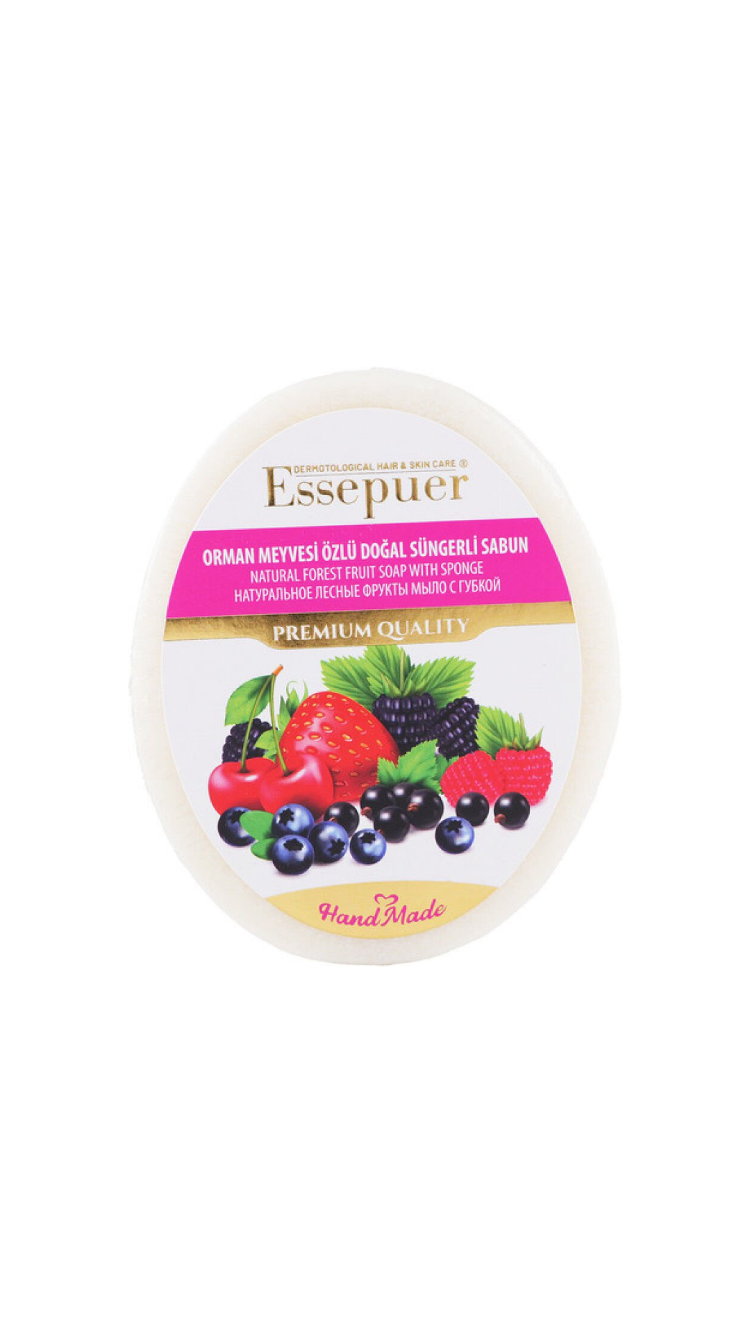 ESSEPUER ORMAN MEYVESİ ÖZLÜ SÜNGERLİ SABUN
