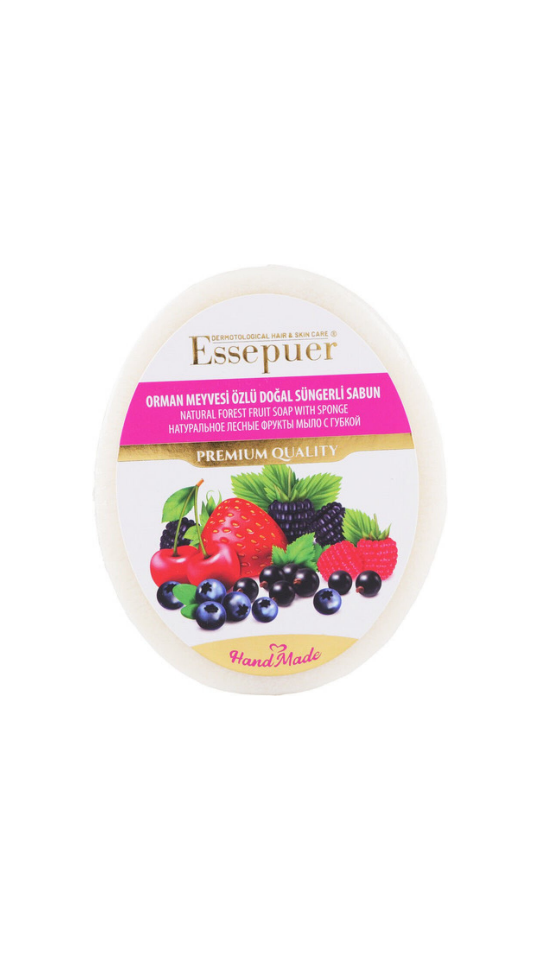 ESSEPUER ORMAN MEYVESİ ÖZLÜ SÜNGERLİ SABUN
