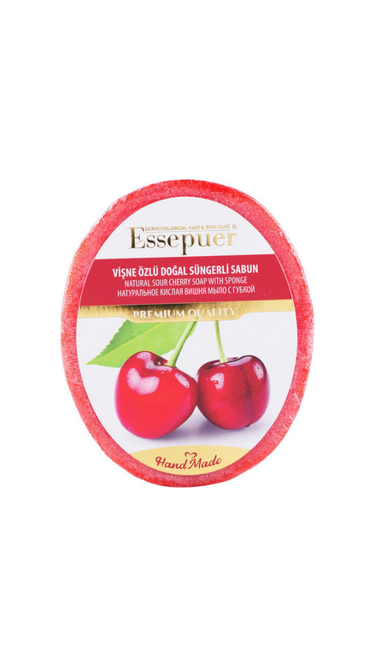 ESSEPUER VİŞNE ÖZLÜ SÜNGERLİ SABUN