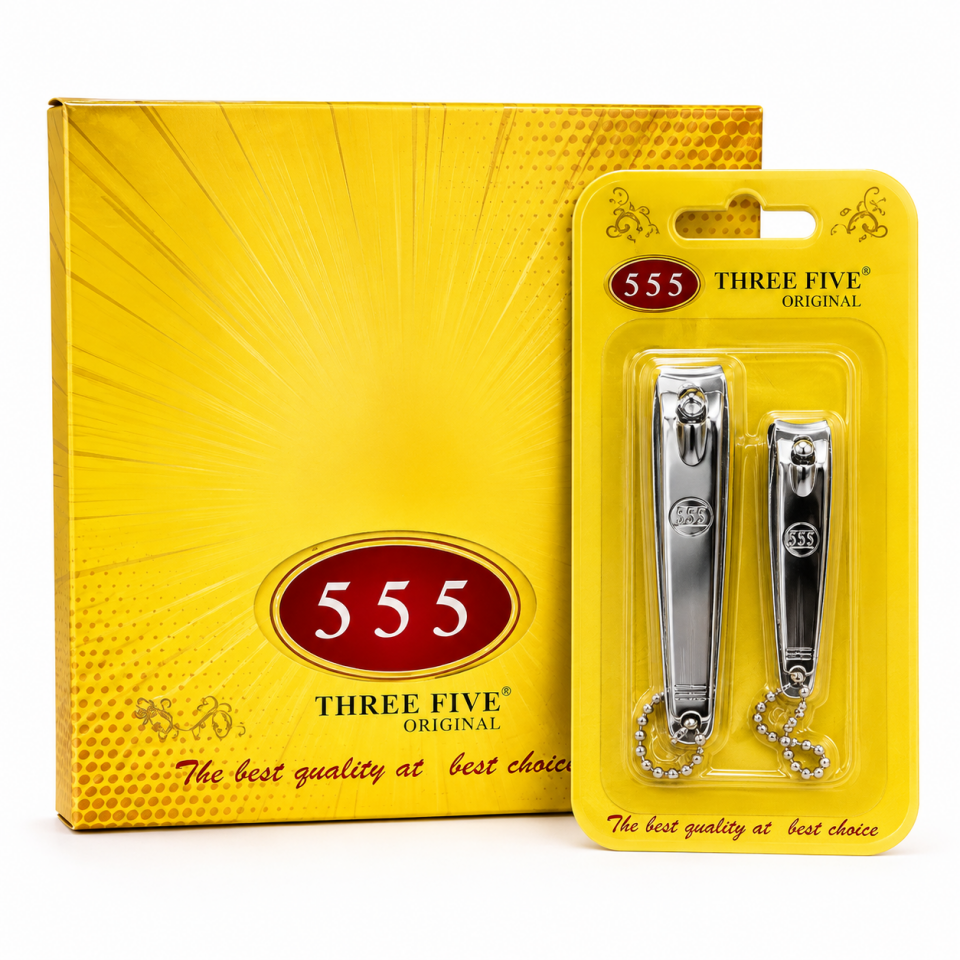 Three Five 555 Tırnak Makası 2'li Çiftli Düz