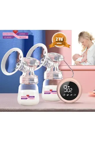 Diamond Mama Elmas Anne Elektirikli Gögüs Pompası Çiftli MZ-600T