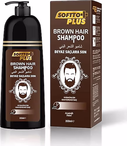 Softto Plus Brown Hair Kahverengi Şampuan 350 ml
