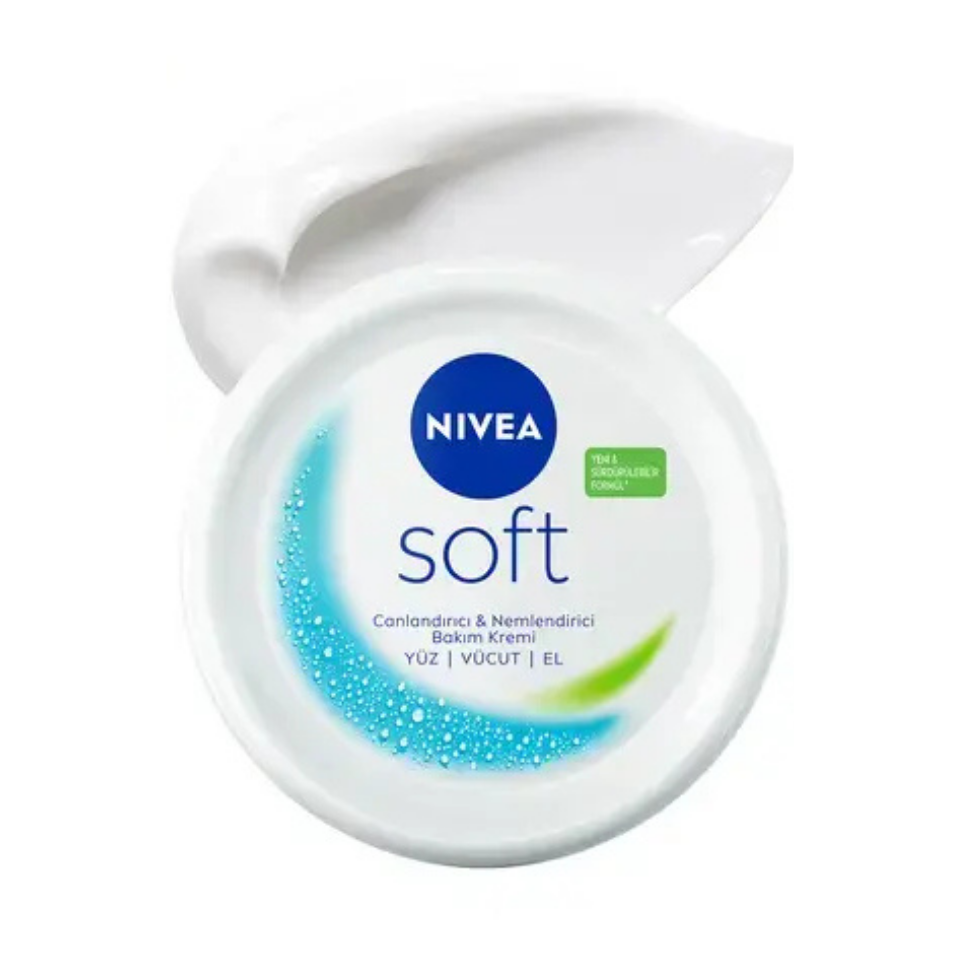 NIVEA Soft Nemlendirici Vücut Bakım Kremi 200ml