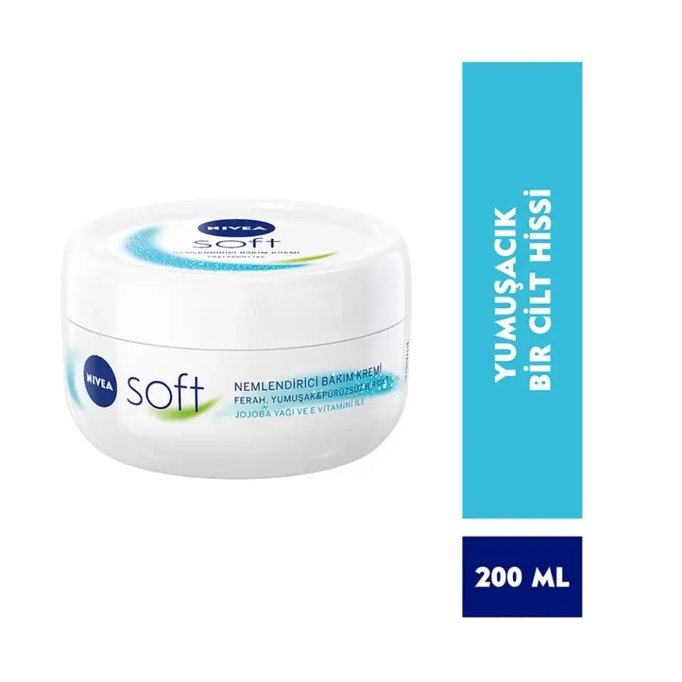 NIVEA Soft Nemlendirici Vücut Bakım Kremi 200ml