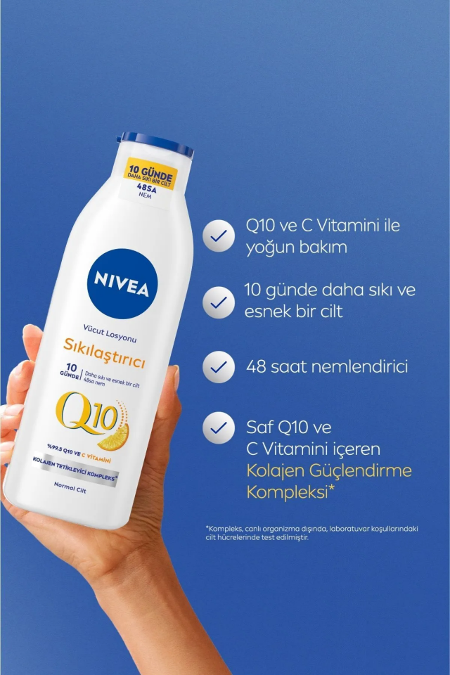 NIVEA Q10 Vücut Sıkılaştırıcı Losyon 250 Ml