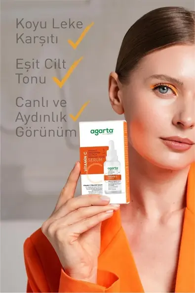 Agarta Aydınlatıcı Ve Ton Eşitleyici C Vitaminli Serum 30 ml