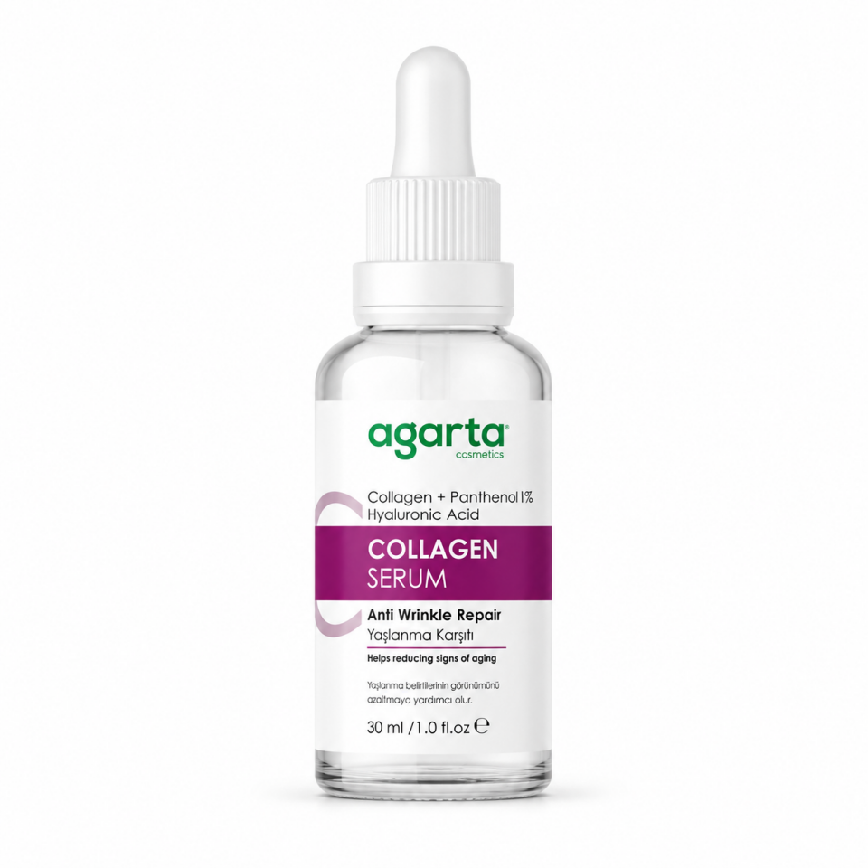 Agarta Yaşlanma ve Kırışıklık Karşıtı Anti-Aging Kolajen Serum