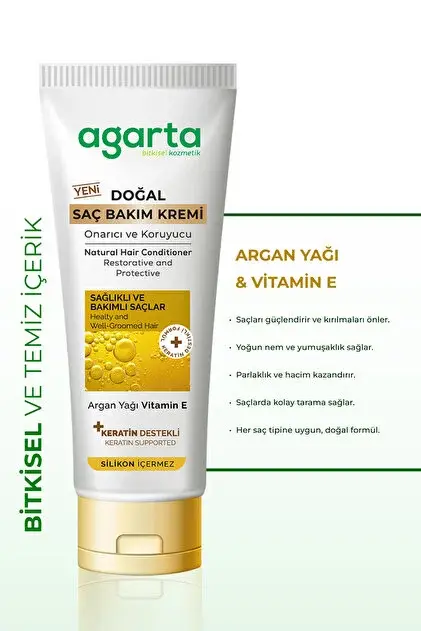 Agarta Doğal Güçlü Bakım Kremi 250 ML