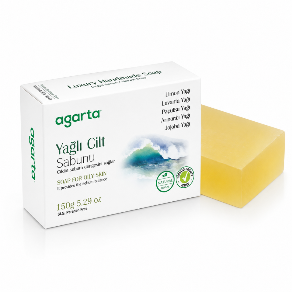 Agarta Doğal Bakım Yağlı Ciltler Sabunu 150 gr
