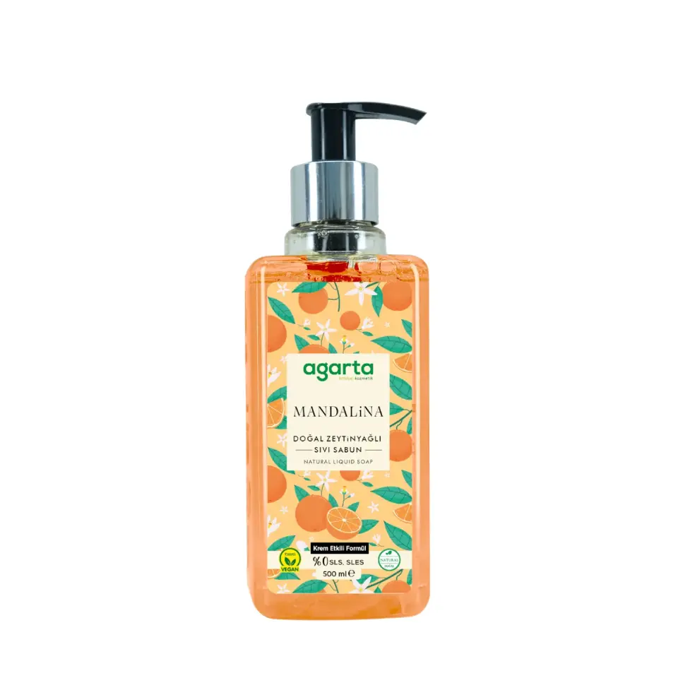 Doğal Mandalina Sıvı Sabun 500 ml